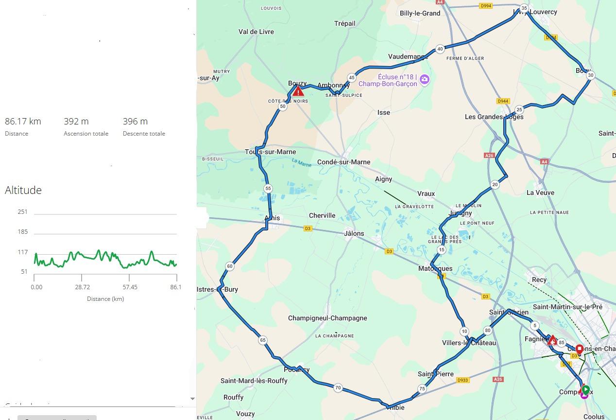 Parcours 19 aout